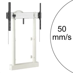 Vogels RISE 2005W elektrischer TV Boden-Wandhalter, 50 mm/s, wei?