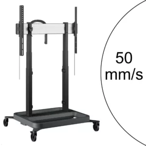 Vogels RISE 5205 mobiler elektrischer TV St?nder, 50 mm/s, Einzelrollen