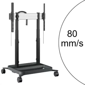 Vogels RISE 5308 mobiler elektrischer TV St?nder, 80 mm/s, Doppelrollen