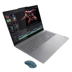 Lenovo NB YG Pro 9 16IMH9 ULT9 32G 1T 11H + Maus Intel® Core™ Ultra 9 185H Prozessor (E-Kerne bis zu 3,80 GHz P-Kerne bis zu 5,10 GHz)/Windows 11 Home 64/1 TB SSD M.2 2280 PCIe 4.0 TLC