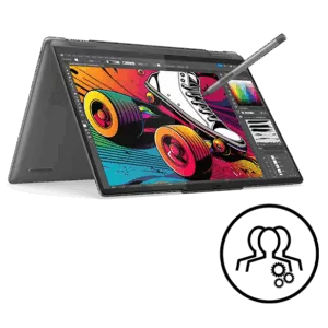 Lenovo NB YG 7 2-in-1 14IML9 ULT7 32G 1T 11H + 3 Jahre Premium Care Intel® Core™ Ultra 7 155H Prozessor (E-Kerne bis zu 3,80 GHz P-Kerne bis zu 4,80 GHz)/Windows 11 Home 64/1 TB SSD M.2 2242 PCIe 4.0 TLC