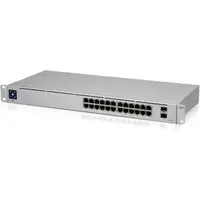 Ubiquiti UniFi Switch USW-24 - Switch - managed - 24 x 10/100/1000 + 2 x Gigabit SFP - Desktop