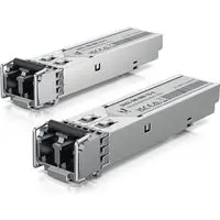 Ubiquiti UACC-OM-MM-1G-D - SFP (Mini-GBIC)-Transceiver-Modul - GigE - LC Single-Modus - 850 nm (Packung mit 20) (UACC-OM-MM-1G-D-20)