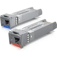 Ubiquiti - SFP (Mini-GBIC)-Transceiver-Modul - 10GbE - 10GBASE-BiDi - LC Single-Modus - 1270 nm / 1330 nm (Packung mit 2) (UACC-OM-SM-10G-S-2)