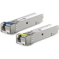 Ubiquiti - SFP (Mini-GBIC)-Transceiver-Modul - GigE - 1000Base-BiDi - LC Single-Modus - 1310 nm / 1550 nm (Packung mit 2) (UACC-OM-SM-1G-S-2)