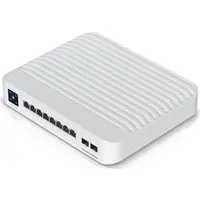 Ubiquiti UniFi Switch Pro 8 PoE - Switch - L3 - managed - 2 x 10/100/1000 (PoE++) + 2 x 10Gb Ethernet SFP+ + 6 x 10/100/1000 (PoE+) - wandmontierbar - PoE++ (120 W) (USW-Pro-8-PoE)