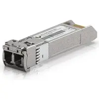 Ubiquiti SFP+ transceiver for CWDM to 20 km using single-mode fiber with a duplex LC UPC connector (UACC-OM-SFP10-1510)