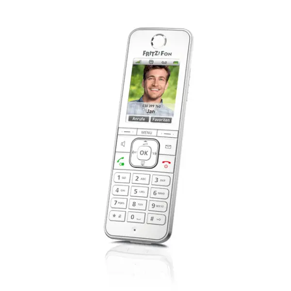 AVM FRITZ!Fon C6 Mobilteil (DECT) für Internet- und Festnetztelefonie – Bild 2