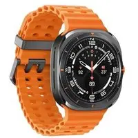 Samsung Galaxy Watch Ultra titanium gray 47mm LTE Marine Band orange