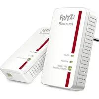 FRITZ!Powerline 1240E WLAN Set weiß/rot