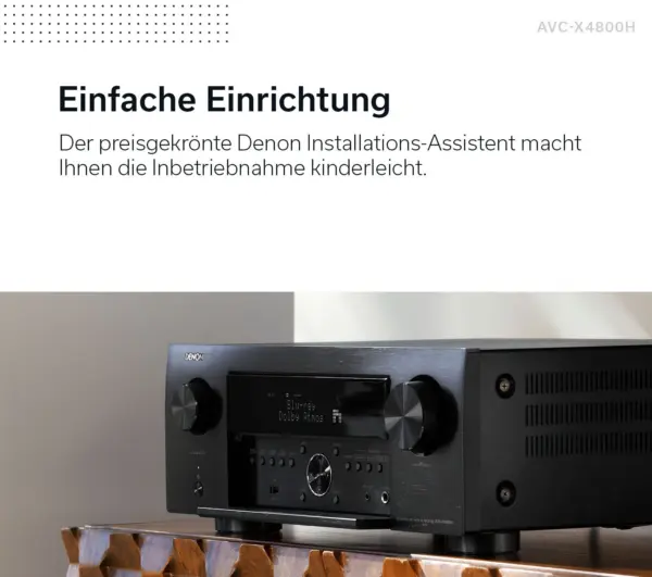 Denon AVC-X4800H Lautsprecher (Bluetooth, LAN (Ethernet) – Bild 5