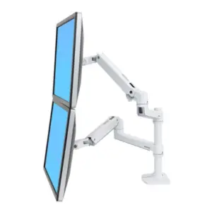 Ergotron LX Monitorhalterung f?r 2 Monitore (45-492-216) wei?