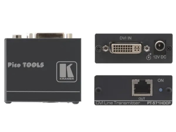 Kramer PT-571HDCP Twisted Pair ?bertrager f?r DVI