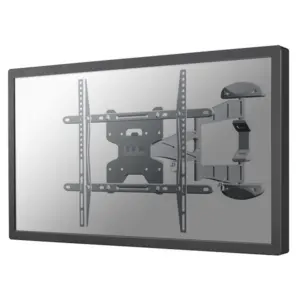 Neomounts LED-W500SILVER schwenkbare TV Wandhalterung, silber