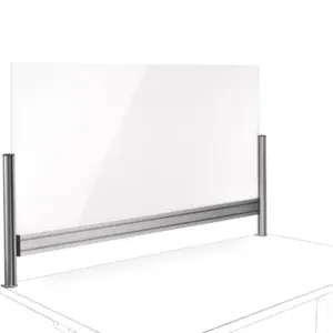 Novus TSS Protect Trennwand Slatwall 160x75 cm (976+1619+000), o. Bef.