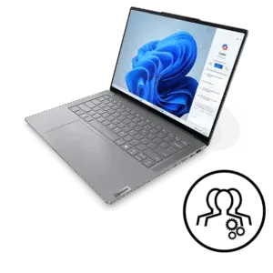 Lenovo NB YG Pro 7 14ASP9 AI_R9 32G 1T 11H + 3 Jahre Premium Care AMD Ryzen™ AI 9 365 Prozessor (2,00 GHz bis zu 5,00 GHz)/Windows 11 Home 64/1 TB SSD M.2 2242 PCIe 4.0 TLC