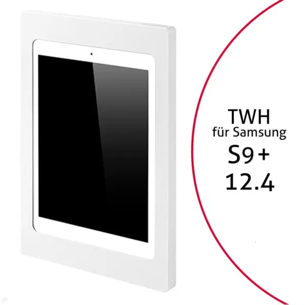 TabLines TWH050W Tablet Wandhalterung f?r Samsung Tab S9+ 12.4, wei?