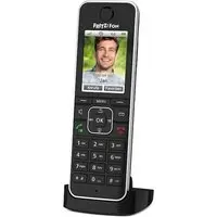 AVM FRITZ!Fon C6 Black schnurloses DECT Komforttelefon für FRITZ!Box