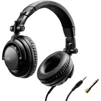 Hercules HDP DJ45 DJ Over Ear Kopfhörer kabelgebunden Schwarz Faltbar