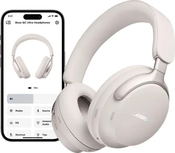 Bose QuietComfort Ultra Over-Ear-Kopfhörer (Multi-Point-Verbindung, Noise-Cancelling, – Bild 5