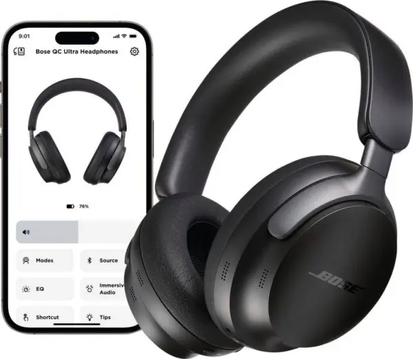 Bose QuietComfort Ultra Over-Ear-Kopfhörer (Multi-Point-Verbindung, Noise-Cancelling, – Bild 5