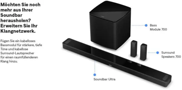 Bose Smart Ultra Soundbar mit Dolby – Bild 5