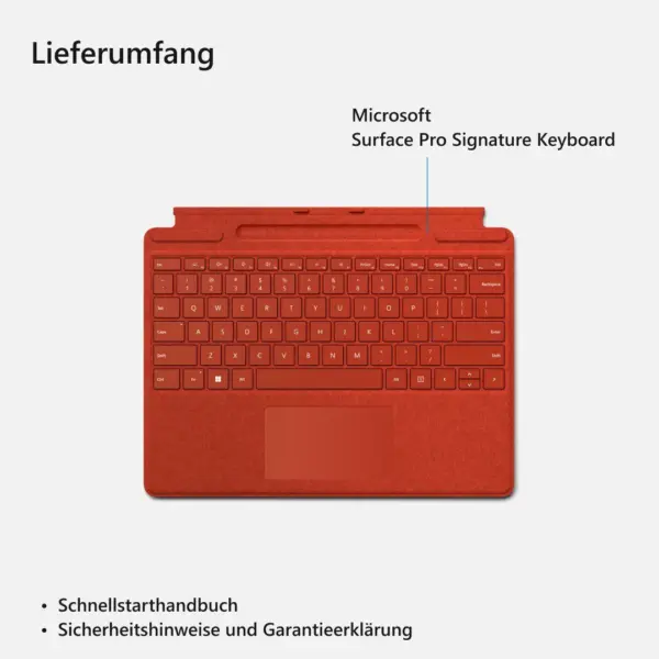 Microsoft Surface Pro Signature Keyboard 8X6-00025 – Bild 5