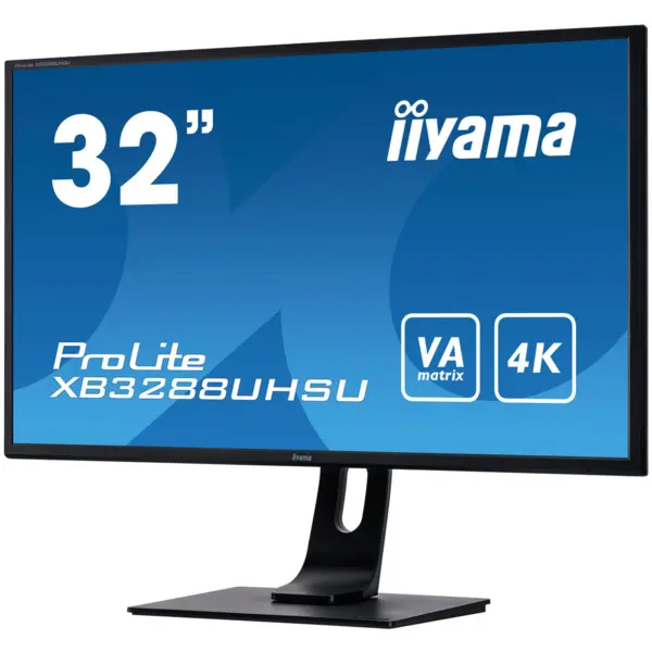 80 cm (31.5") Iiyama ProLite XB3288UHSU-B1 - Vorführware – Bild 2
