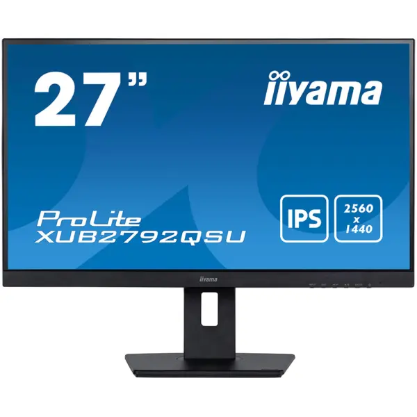 6cm (27") Iiyama Prolite XUB2792QSU-B5 WQHD Monitor
