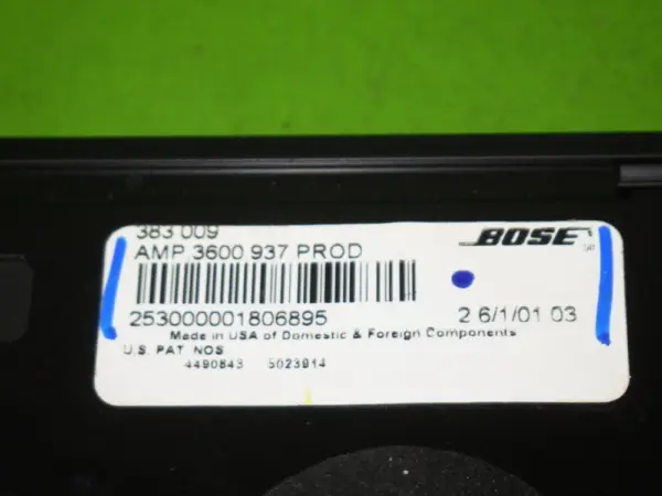 Verstärker Bose AMP3600937 – Bild 5