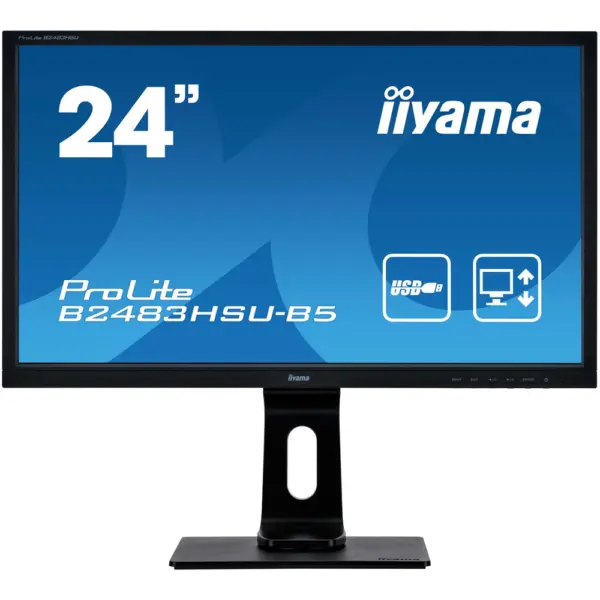 5cm (24") iiyama ProLite X2483HSU-B5 - FullHD Monitor