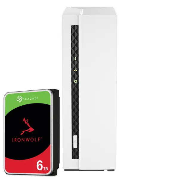 QNAP TS-133 6TB Seagate IronWolf NAS-Bundle NAS inkl. 1x 6TB Seagate IronWolf 3.5 Zoll SATA Festplatte – Bild 2