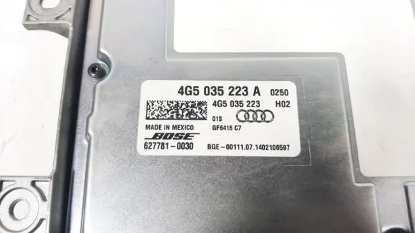 Audio Verstärker BOSE A7 Sportback (4GA/4GF) Liftback 3.0 TDI V6 24V biturbo Quattro (CVUA(Euro 6)) 2015 (4G5035223A) – Bild 5