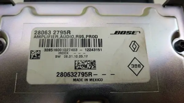 Audio Verstärker Bose Grand Scénic III (JZ) MPV 1.6 dCi (R9M-A402) 2012 (280632795R) – Bild 4