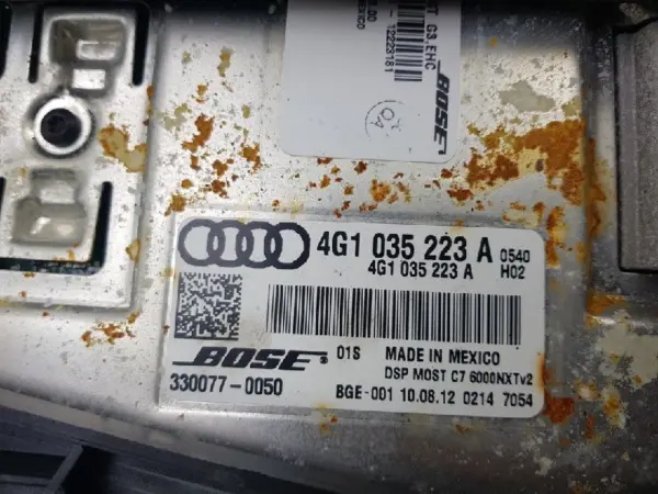 Audio Verstärker BOSE S6 Avant (C7) Combi 4.0 V8 TFSI (CEUC(Euro 5)) 2013 (4G1035223A) – Bild 4