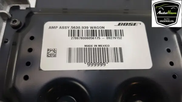 Audio Verstärker BOSE 159 Sportwagon (939BX) Combi 1.8 TBi 16V (939.B.1000) 2010 (09279152, 5630939, 6056175, 278678006056175) – Bild 4