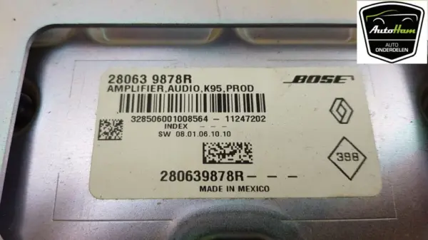 Audio Verstärker BOSE Megane III Grandtour (KZ) Combi 5-drs 1.4 16V TCe 130 (H4J-700(H4J-A7)) 2012 (280639878R) – Bild 4