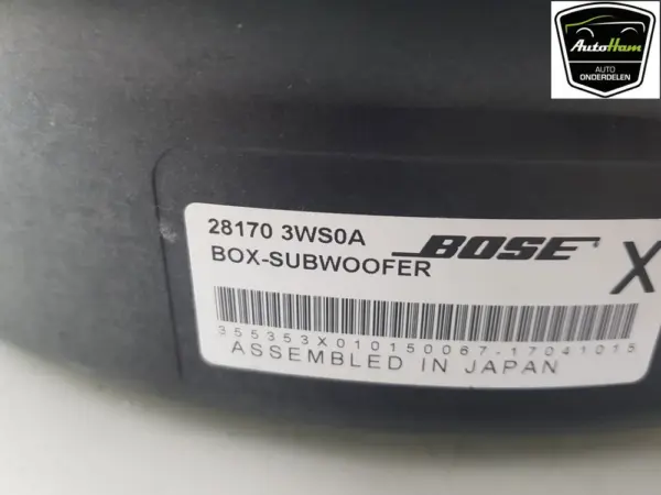 Subwoofer BOSE Megane IV (RFBB) Hatchback 5-drs 1.2 Energy TCE 100 (H5F-408(H5F-F4)) 2017 (281703WS0A) – Bild 5