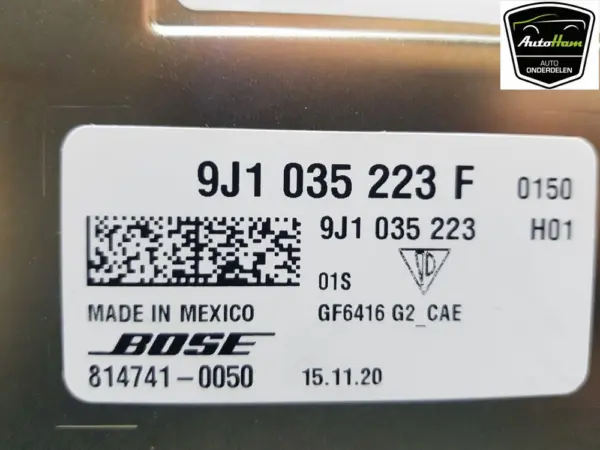 Audio Verstärker BOSE Taycan (Y1A) Sedan 4S (EBFA) 2021 (9J1035223F) – Bild 4