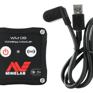 Minelab Audio Module WM08 + Magnetisches Ladekabel -  für Equinox 600/800
