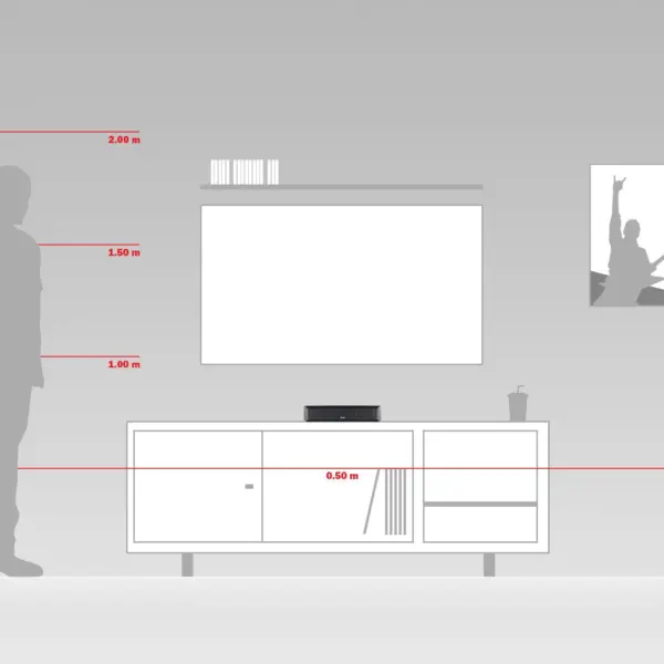Teufel CINEBAR ONE Wireless Lautsprecher (HDMI, – Bild 2