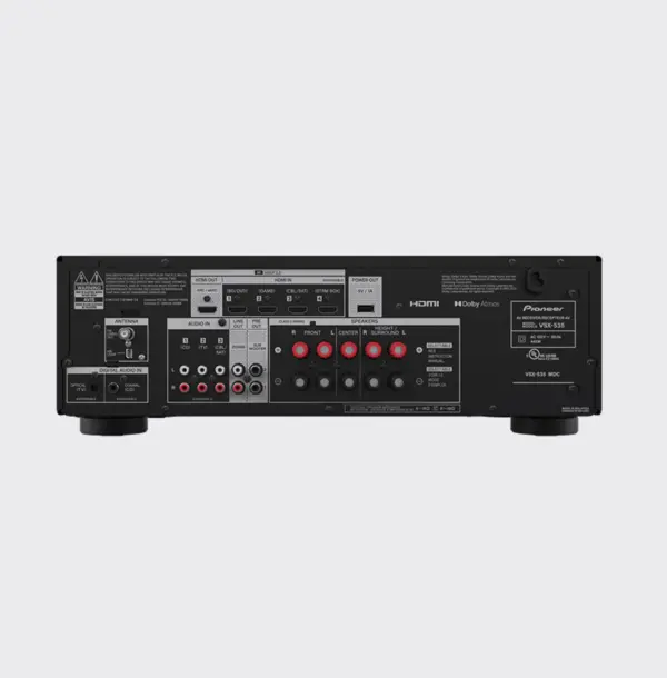 Pioneer VSX-535 AV-Receiver schwarz Aktion 7.1-Kanal-AV-Netzwerk-Receiver – Bild 2