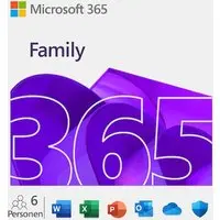 Microsoft 365 Family (Office-Apps inkl. Copilot-KI und 6TB Cloudspeicher) | Download & Produktschlüssel