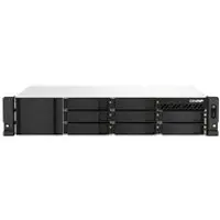 QNAP TS-864EU-RP-8G NAS & Speicherserver Rack (2U) Intel® Celeron® 8 GB DDR4 QNAP Turbo System Schwarz