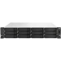 QNAP TS-H1887XU-RP NAS Rack (2U) Intel Xeon E E-2336 32 GB DDR4 QuTS hero Schwarz