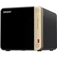 QNAP TS-464 - NAS-Server - 4 Schächte - SATA 6Gb/s - RAID 0
