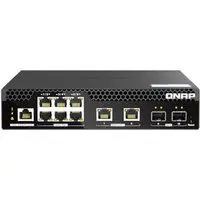 QNAP QSW-M2106PR-2S2T Rackmount 10GbE und 2