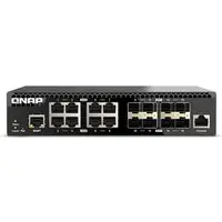 QNAP QSW-M3216R-8S8T Management Switch - Switch - 16-Port - RJ-45 - Managed (QSW-M3216R-8S8T)