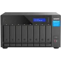 QNAP TVS-H874T-I9-64G NAS & Speicherserver Tower Intel® Core™ i9 64 GB DDR4 HDD QNAP QTS Schwarz