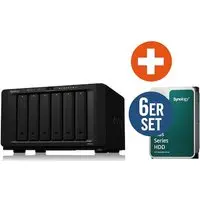 Synology DS1621+ NAS System 6-Bay 24TB inkl 6x 4 TB Synology HDD HAT3300-4T